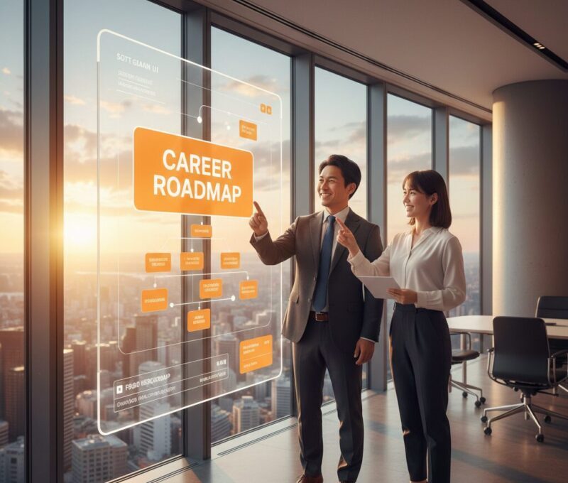 プロのキャリアコーチと未来のキャリアプランを策定し自信を取り戻す銀行員