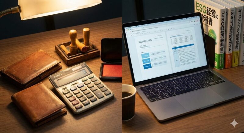 地銀20年のキャリアとESGコンサルとしての現在を繋ぐ、運営者ワククマの私物写真。一次情報の証明。