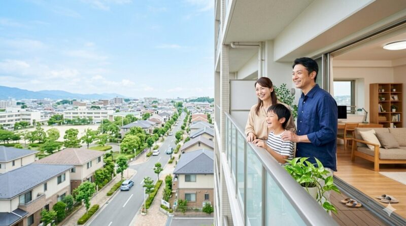 IFA への転身により転勤の不安から解放され、希望の街で定住と家族の幸せを手に入れた理想的なライフスタイル。