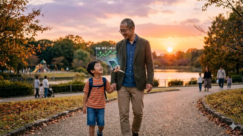 転職後の年収アップで家計を黒字化させ、家族との時間を取り戻した元銀行員。