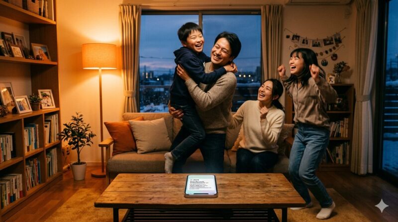 子供の合格と仕事の成功を同時に手に入れ、人生の黒字化を実現した元銀行員。