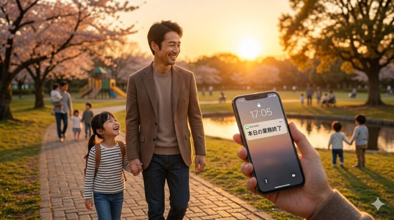 リモートワークで手に入れた「時間的黒字」を活用し、家族との幸せな時間を満喫する元銀行員。