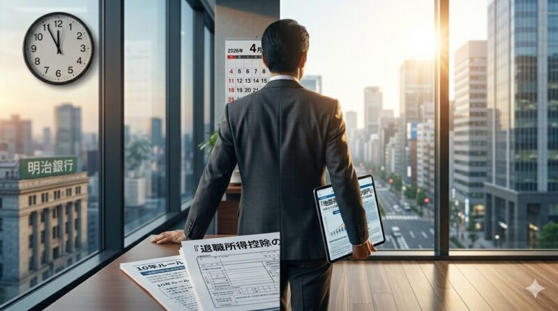 40代銀行員が看板を捨てて新しいキャリアへと踏み出す決意の瞬間