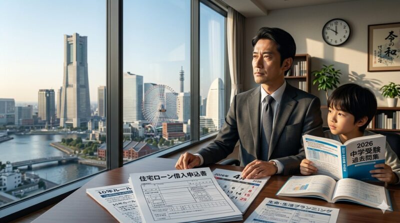 住宅ローンと中学受験、キャリアの選択に直面する40代銀行員