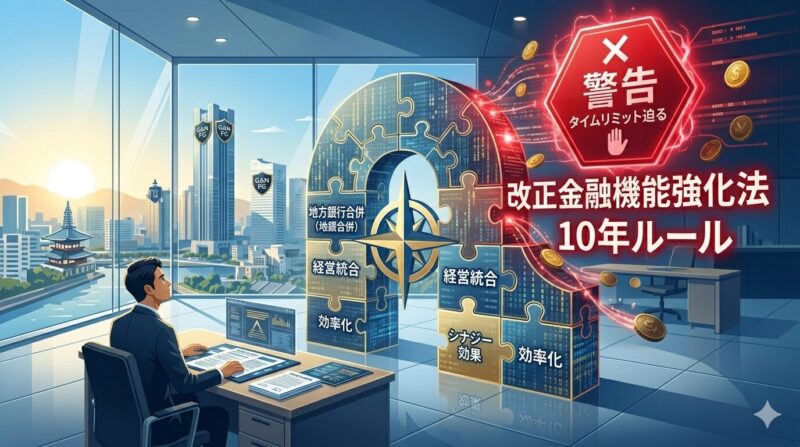 2026年の地銀再編と税制改正による家計リスクの可視化